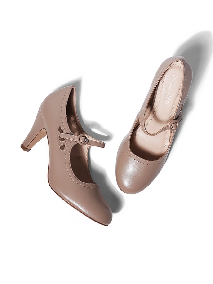 Pixie | Caramel Heels by J.Adams – Don't Panic Shoes