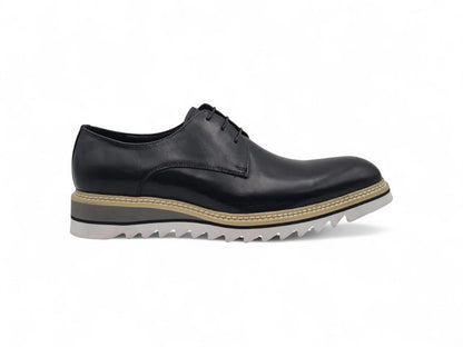 Plain Toe Blucher Oxford Calfskin Leather Ks552 - 04 Shoes by Carrucci Shoes – Don't Panic Shoes