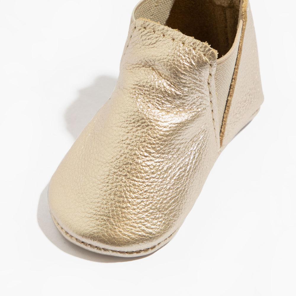 Platinum Chelsea Boot Baby Shoe Chelsea Boot by Freshly Picked – Don't Panic Shoes