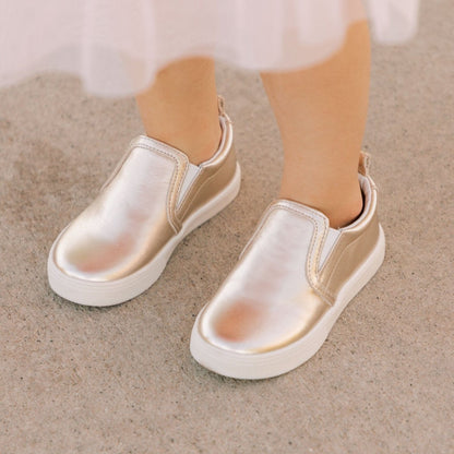 Platinum Classic Slip - On Ii Sneaker Kids - Slip - On Sneaker by Freshly Picked – Don't Panic Shoes