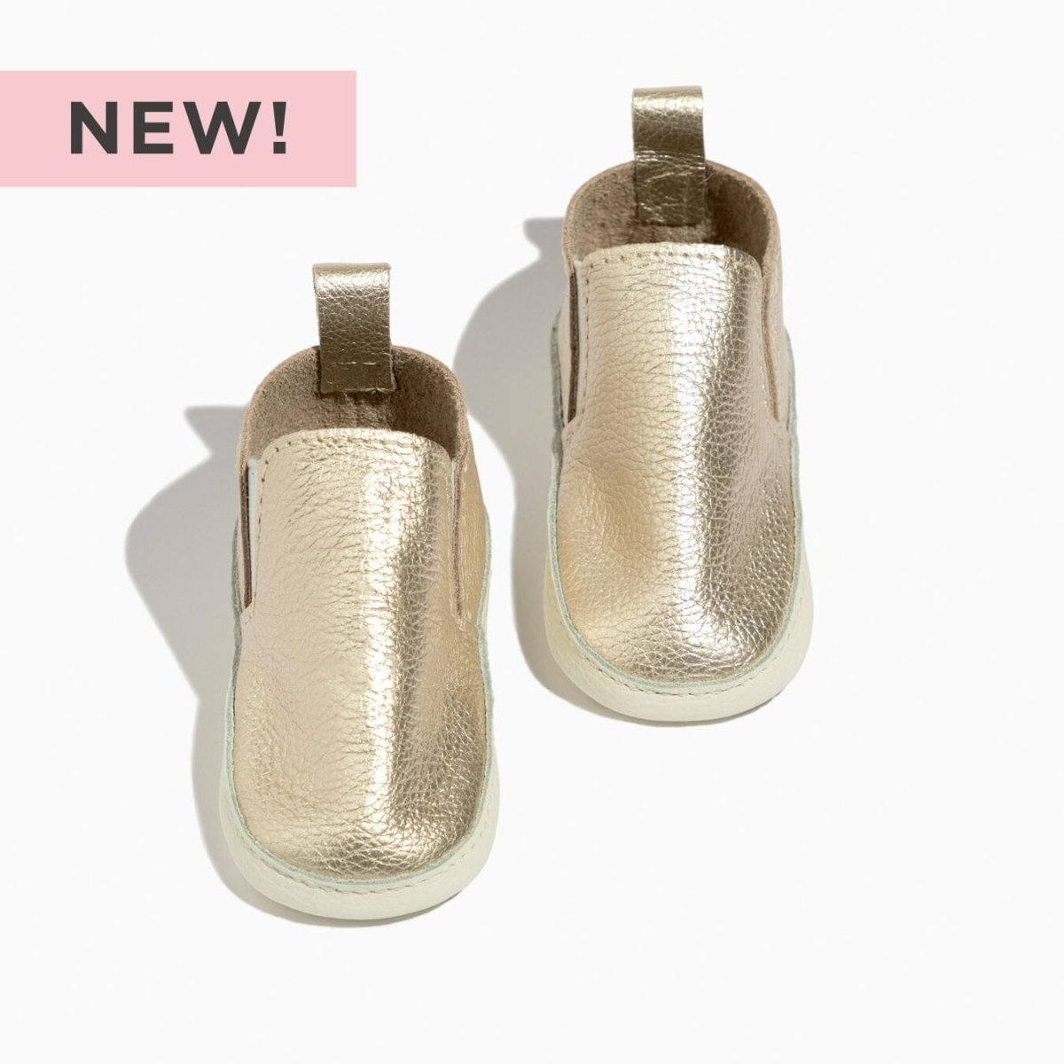 Platinum Slip On Baby Shoe Slip On by Freshly Picked – Don't Panic Shoes