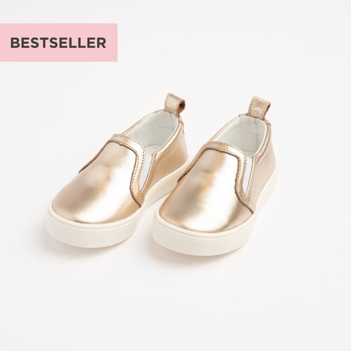 Platinum Slip On Sneaker Kids - Slip - On Sneaker by Freshly Picked – Don't Panic Shoes