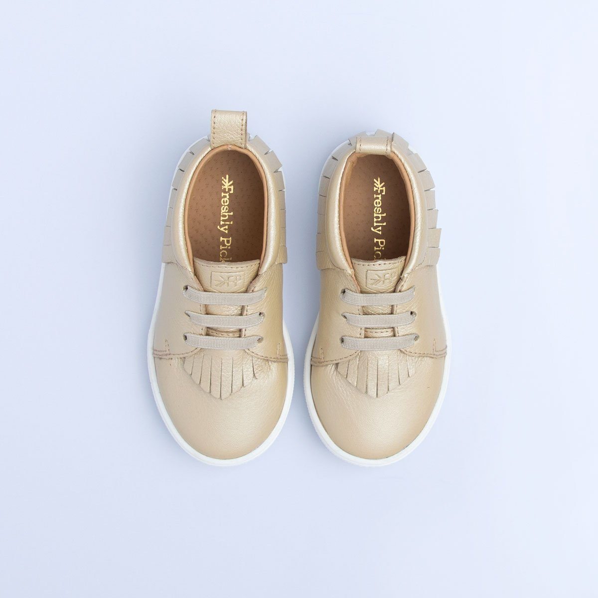 Platinum Sneaker Mocc Kids - Sneaker Mocc by Freshly Picked – Don't Panic Shoes