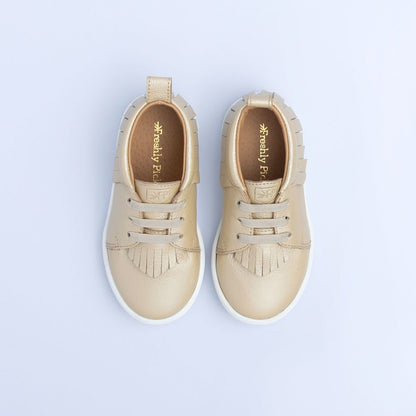 Platinum Sneaker Mocc Kids - Sneaker Mocc by Freshly Picked – Don't Panic Shoes
