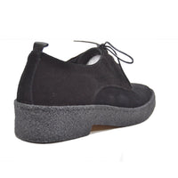 Thumbnail for British Walkers Playboy Original Low Cut Men's Black Suede with Crepe Sole