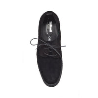 Thumbnail for British Walkers Playboy Original Low Cut Men's Black Suede with Crepe Sole