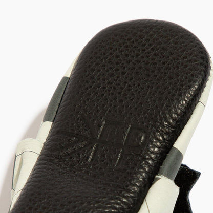 Playmaker Bow Baby Shoe Bow Mocc by Freshly Picked – Don't Panic Shoes