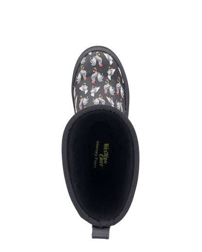 Polaria HomeStead Mid Women’s Neoprene Rubber Black Snow Boots by Western Chief Women's – Don't Panic Shoes