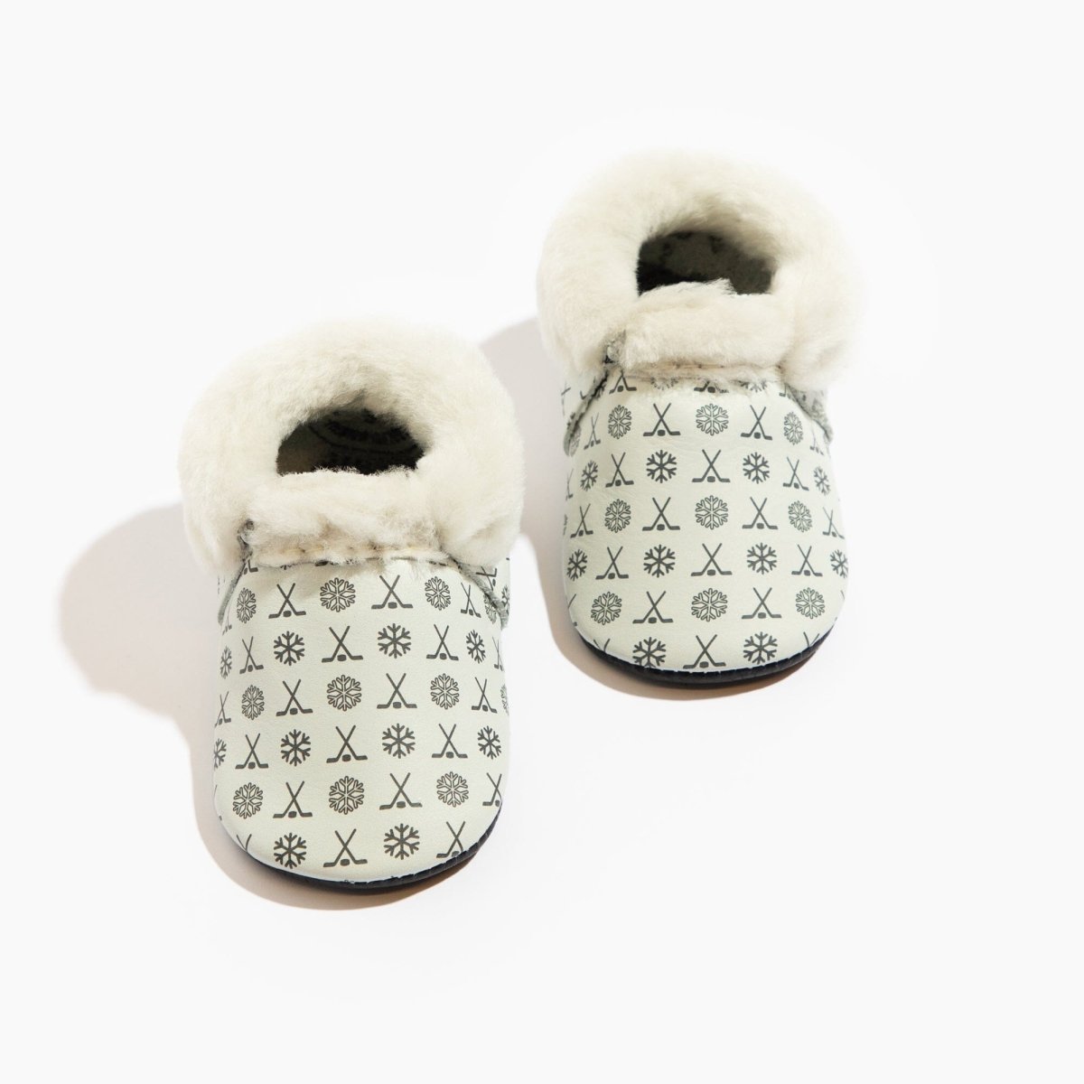 Power Play Shearling Baby Shoe Shearling Mocc by Freshly Picked – Don't Panic Shoes