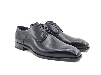 Premium Burnished Blucher Oxford Calfskin Kl901 - 02 Shoes by Carrucci Shoes – Don't Panic Shoes