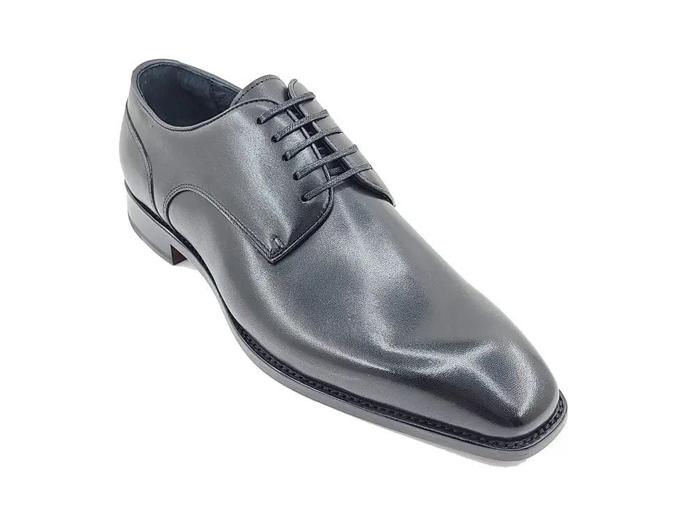 Premium Burnished Blucher Oxford Calfskin Kl901 - 02 Shoes by Carrucci Shoes – Don't Panic Shoes