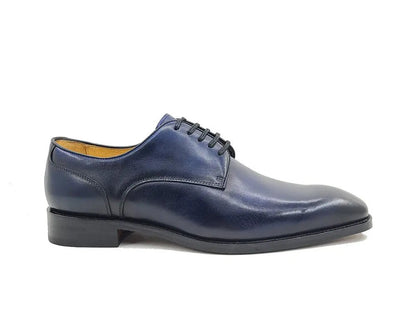 Premium Burnished Blucher Oxford Calfskin Kl901 - 02 Shoes by Carrucci Shoes – Don't Panic Shoes