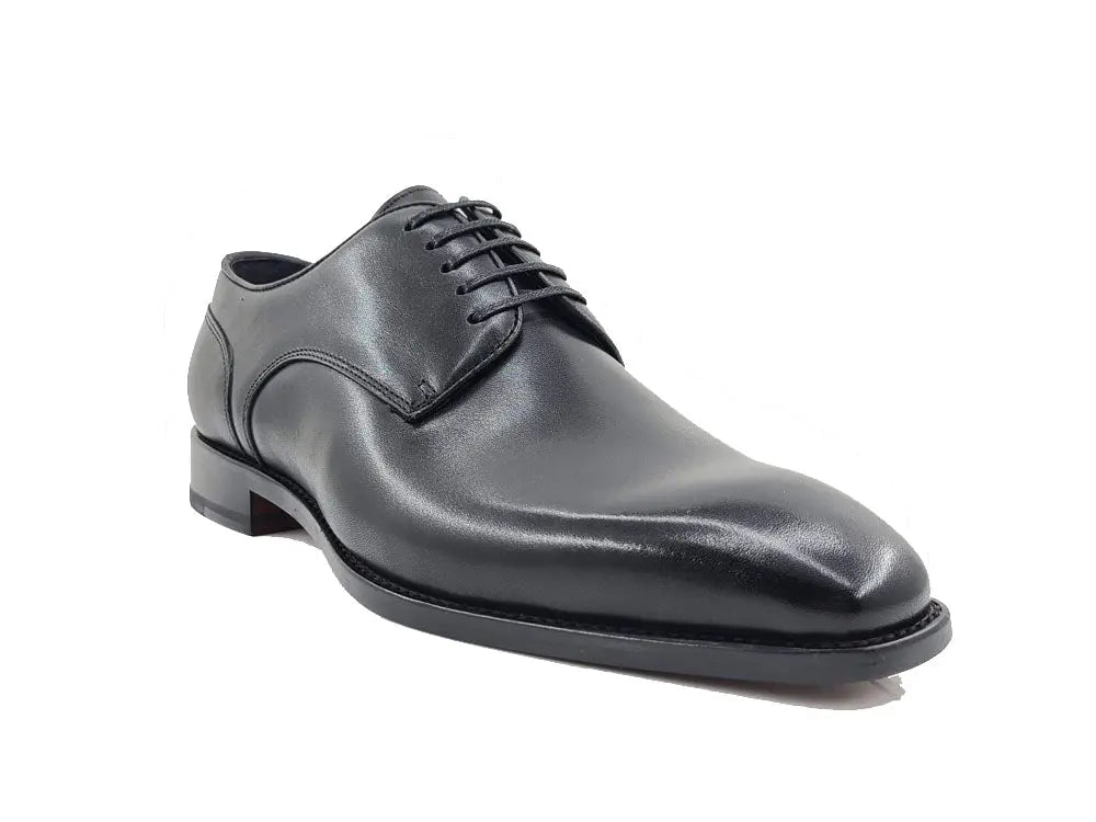 Premium Burnished Blucher Oxford Calfskin Kl901 - 02 Shoes by Carrucci Shoes – Don't Panic Shoes