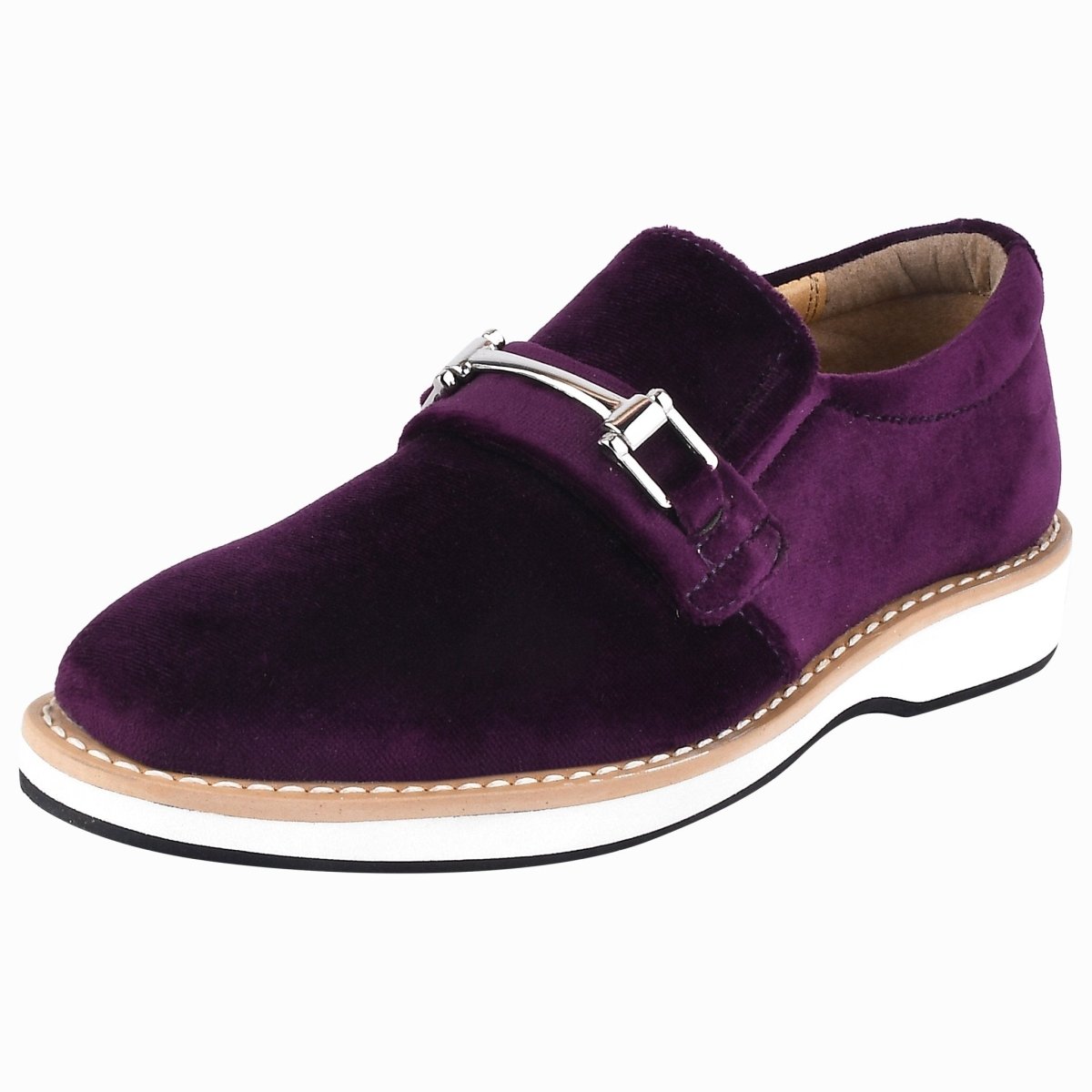 Rachel Kids Velvet Buckle Semi Casual Loafer Loafers by Libertyzeno – Don't Panic Shoes