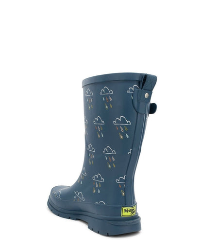 Rain Cloud Mid Women’S Waterproof Rubber Navy Rain Boot Rain Boots by Western Chief Women's – Don't Panic Shoes