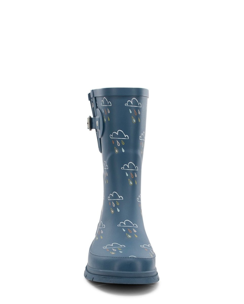 Rain Cloud Mid Women’S Waterproof Rubber Navy Rain Boot Rain Boots by Western Chief Women's – Don't Panic Shoes