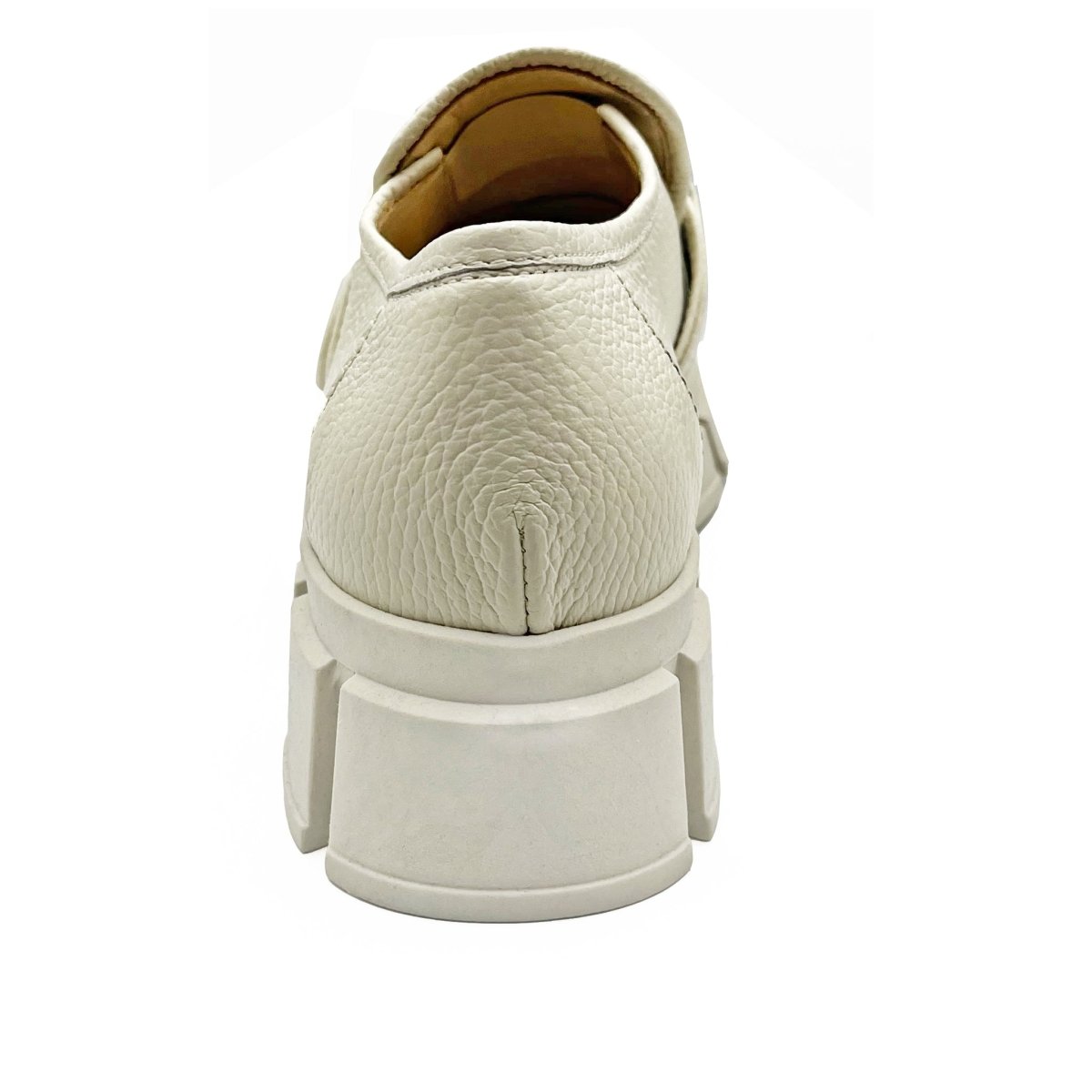 Raquel Pebbled Leather Shootie Lug Sole 2 Inch Heel Bootie by Beautiisoles – Don't Panic Shoes