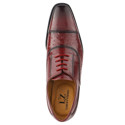 Raymond Leather Oxford Style Dress Shoes Shoes by Libertyzeno – Don't Panic Shoes