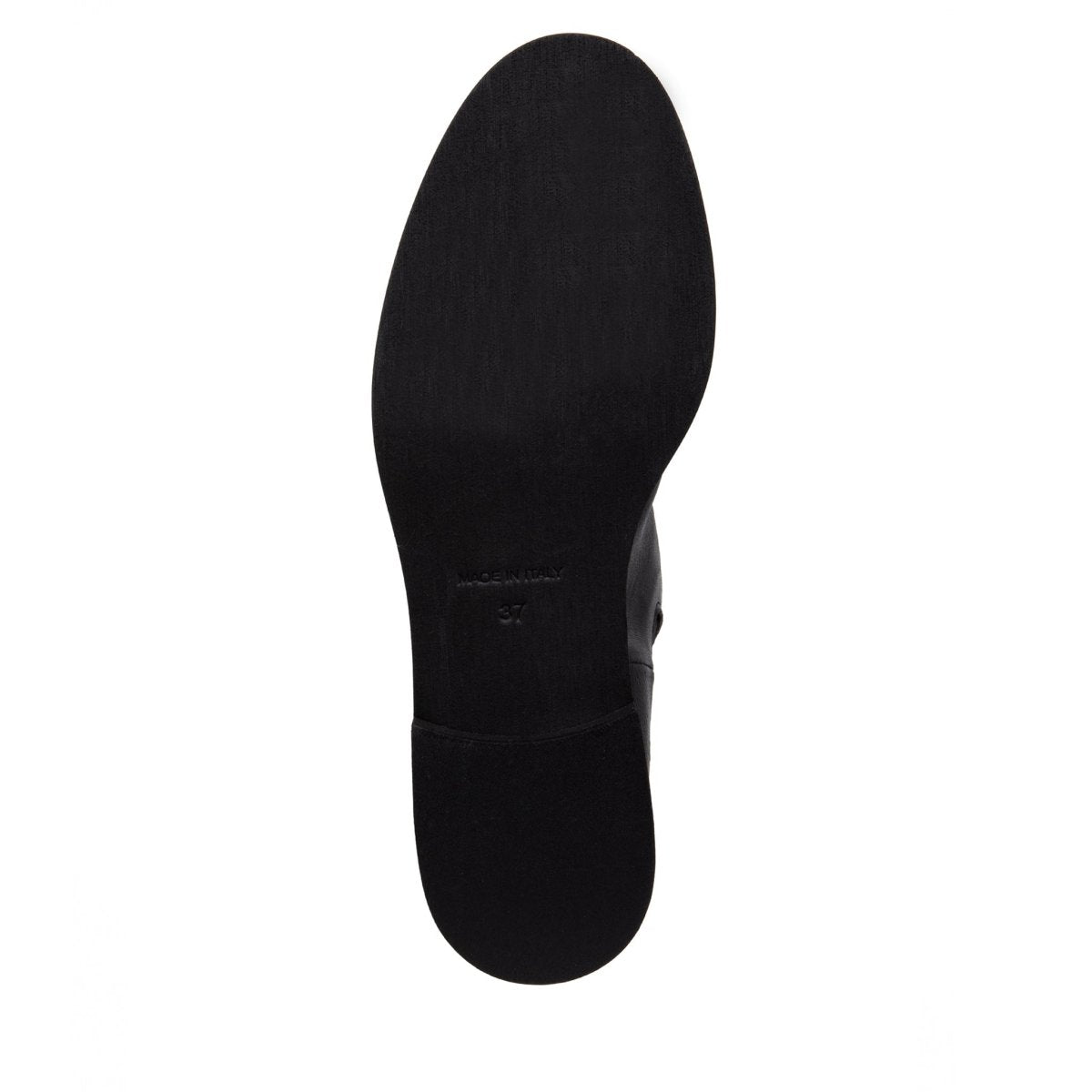 Reba Leather Ankle Bootie Black Slip On Made In Italy Boots by Beautiisoles – Don't Panic Shoes