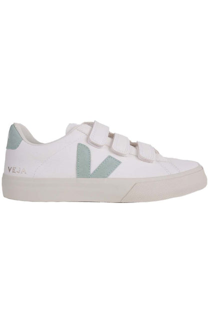 Recife Eco Friendly Chromefree Leather SneakerS Women’s White/Matcha Shoes by Veja – Don't Panic Shoes
