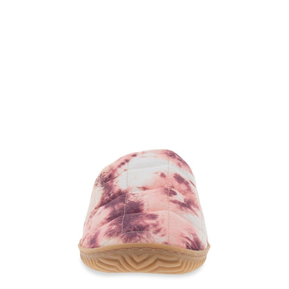 Relief Slippers Women's Cotton Quilted Blush Tie Dye Staheekum Women's Slippers by Staheekum Women's – Don't Panic Shoes