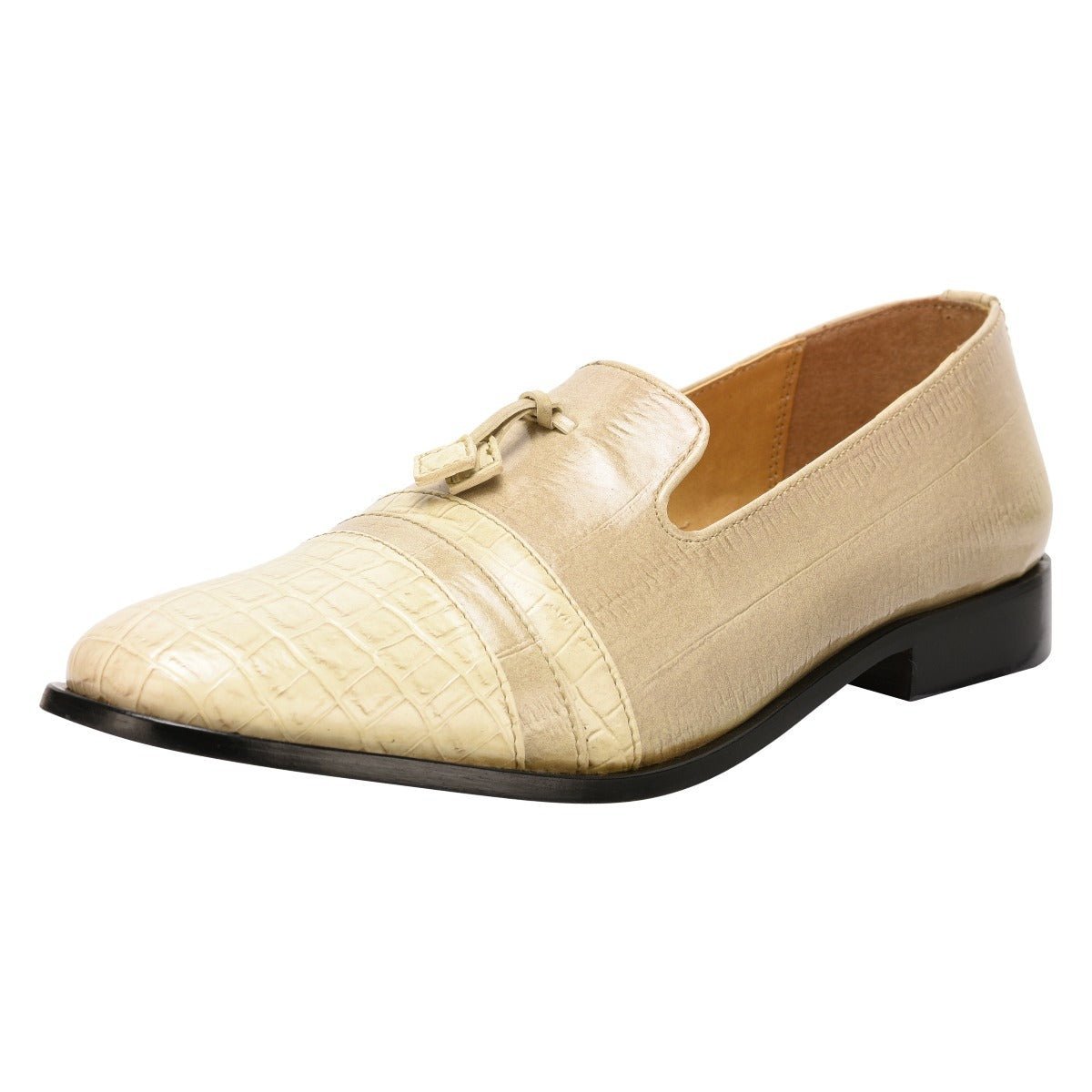 Reno Genuine Leather Slip - On Tassels Shoes For Men Loafers by Libertyzeno – Don't Panic Shoes