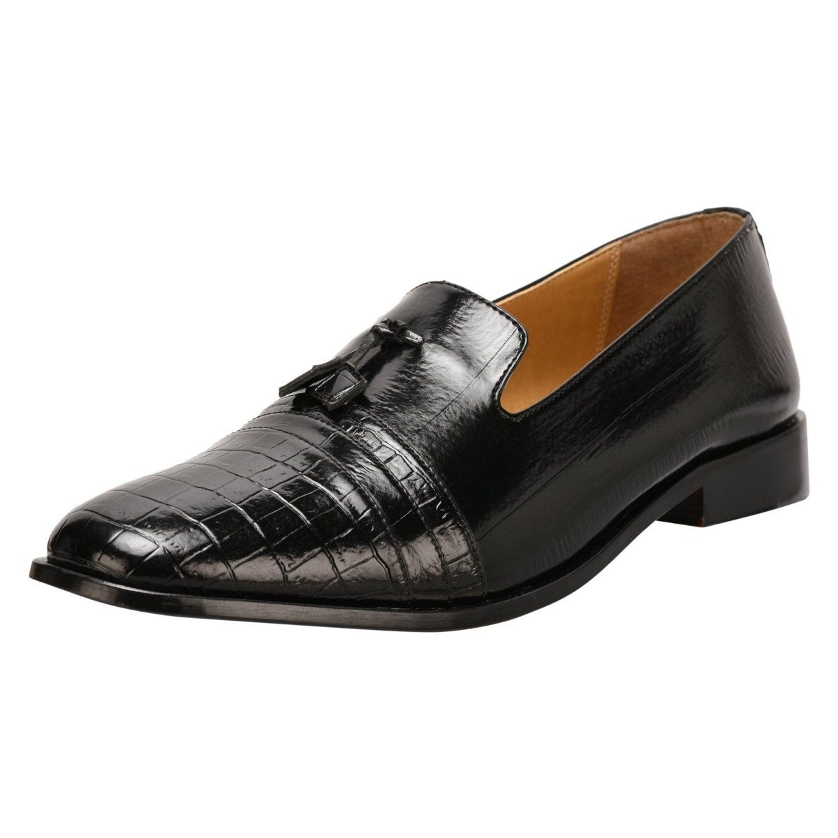 Reno Genuine Leather Slip - On Tassels Shoes For Men Loafers by Libertyzeno – Don't Panic Shoes