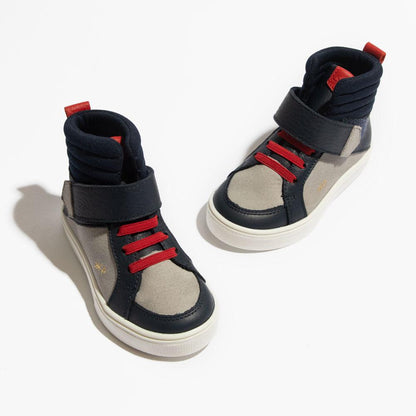 Retro Brooklyn High Top Sneaker Brooklyn by Freshly Picked – Don't Panic Shoes