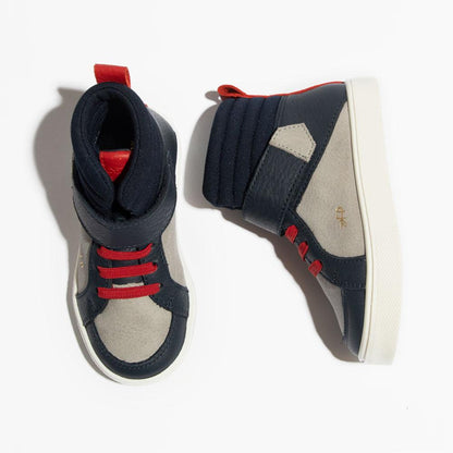 Retro Brooklyn High Top Sneaker Brooklyn by Freshly Picked – Don't Panic Shoes