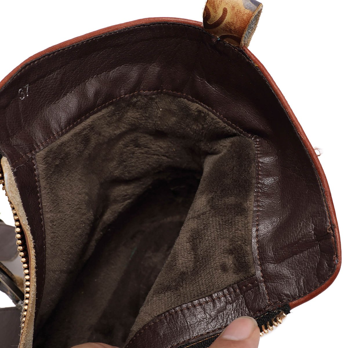 Retro Handmade Vintage Embossed Buckle Leather Boots Booties by Colorstepshoes – Don't Panic Shoes