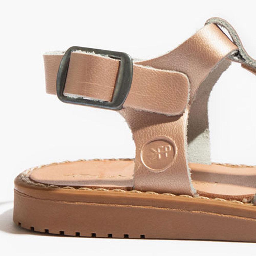 Rose Gold Newport Clog Newport Sandal by Freshly Picked – Don't Panic Shoes