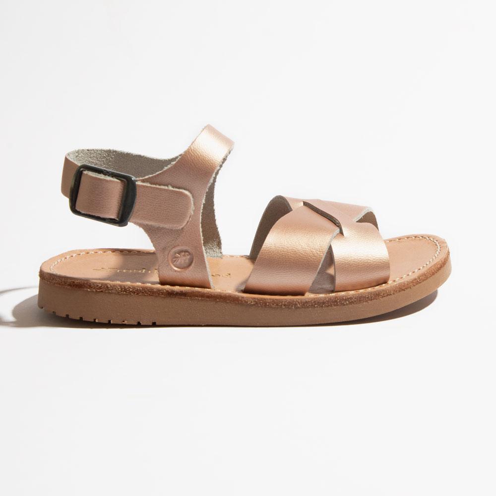Rose Gold Saybrook Sandal Saybrook Sandal by Freshly Picked – Don't Panic Shoes