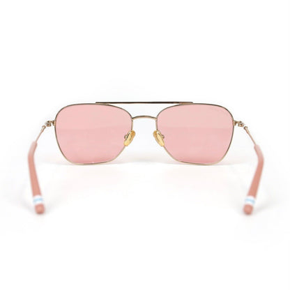 Rosewood Sunglasses 18k Gold Plated Stainless Steel Pink by Out East Eyewear – Don't Panic Shoes