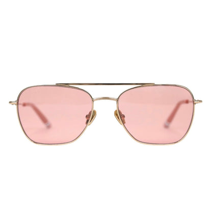 Rosewood Sunglasses 18k Gold Plated Stainless Steel Pink by Out East Eyewear – Don't Panic Shoes