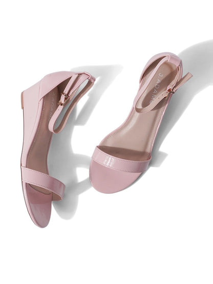 Rosie | Blush Wedges by J.Adams – Don't Panic Shoes