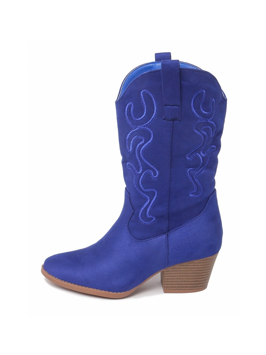 Roundup | Blue Boots by J.Adams – Don't Panic Shoes