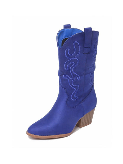 Roundup | Blue Boots by J.Adams – Don't Panic Shoes