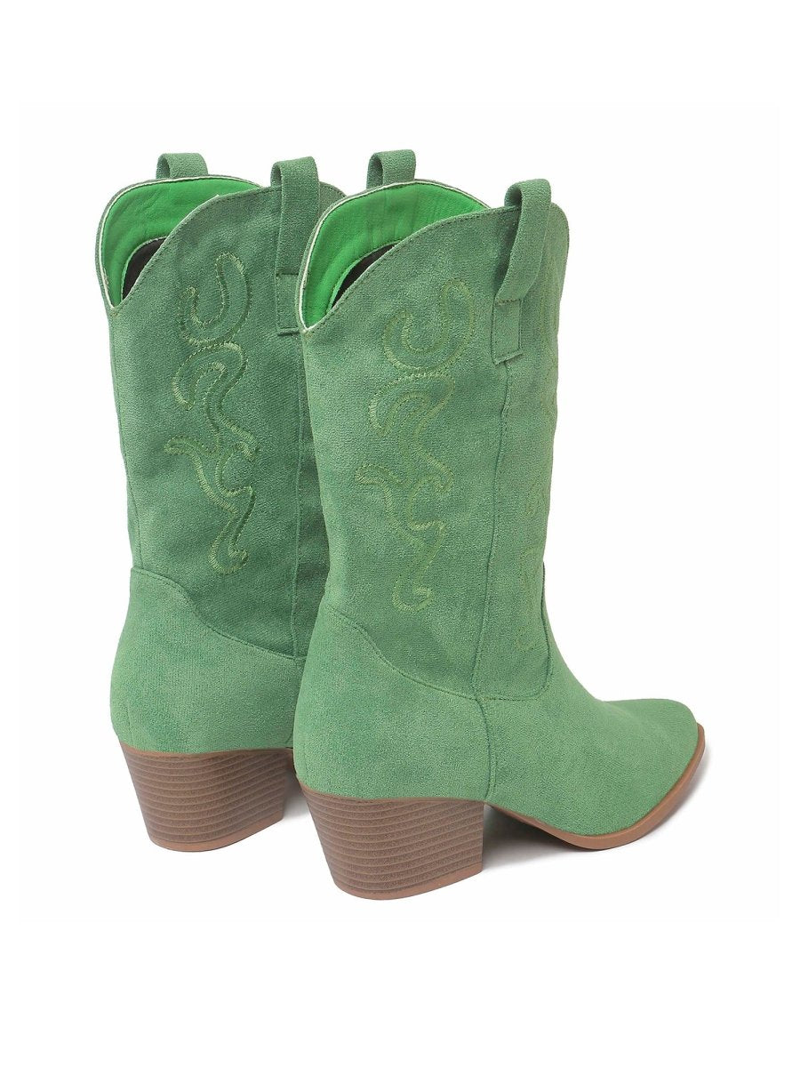 Roundup | Green Boots by J.Adams – Don't Panic Shoes
