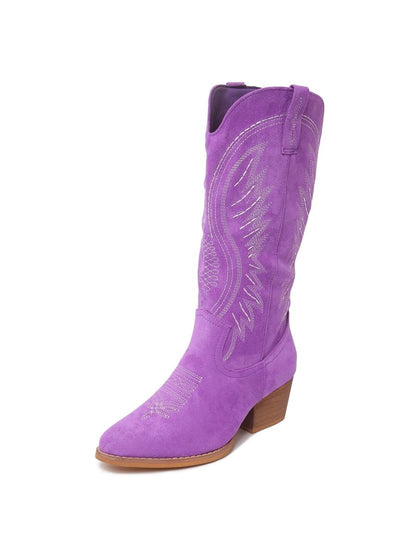 Roundup | Light Purple Boots by J.Adams – Don't Panic Shoes