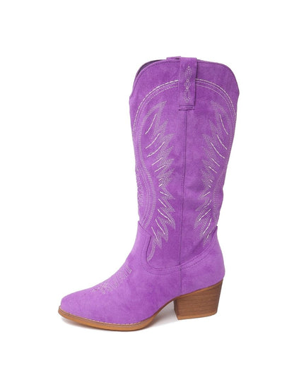 Roundup | Light Purple Boots by J.Adams – Don't Panic Shoes