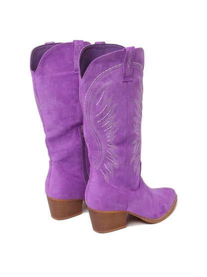 Roundup | Light Purple Boots by J.Adams – Don't Panic Shoes