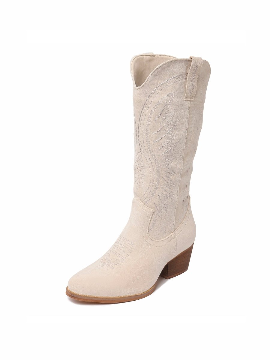 Roundup | White Boots by J.Adams – Don't Panic Shoes