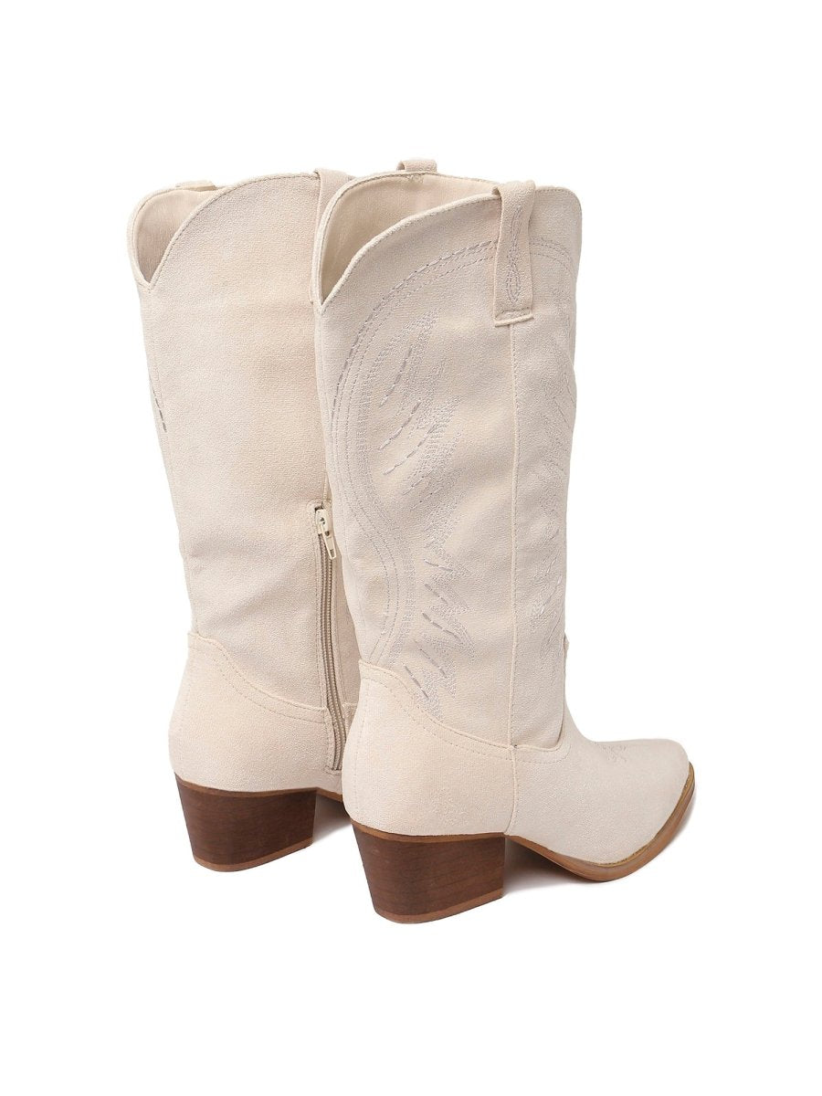 Roundup | White Boots by J.Adams – Don't Panic Shoes