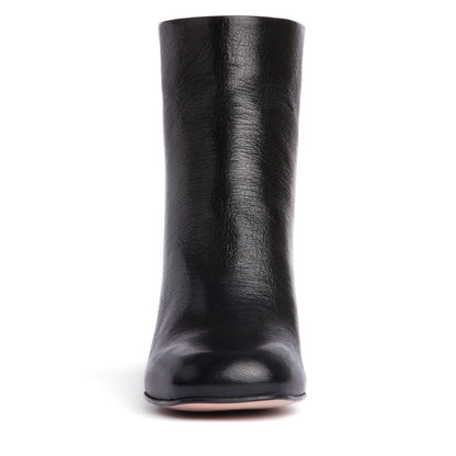 Ruby Crinkled Leather Ankle Boot Women’S 2 Inch Heel Heels by Beautiisoles – Don't Panic Shoes