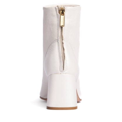 Ruby Crinkled Leather Ankle Boot Women’S 2 Inch Heel Heels by Beautiisoles – Don't Panic Shoes