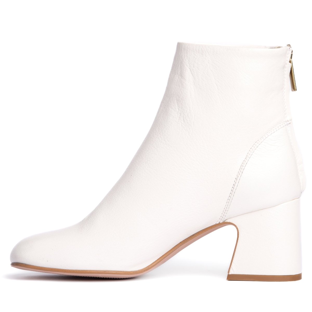 Ruby Crinkled Leather Ankle Boot Women’S 2 Inch Heel Heels by Beautiisoles – Don't Panic Shoes