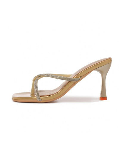 Ruby | Gold Heels by J.Adams – Don't Panic Shoes