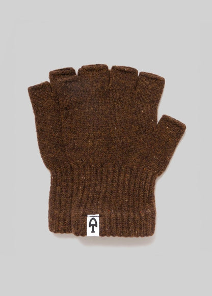 Rugged Donegal Fingerless Gloves Extrafine Merino Wool Accessories by American Trench – Don't Panic Shoes