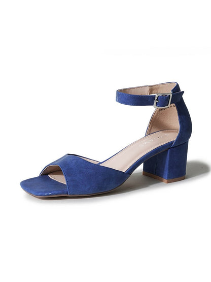 Ruth | Blue Heels by J.Adams – Don't Panic Shoes