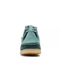 Thumbnail for  High-Quality Teal Combi Wallabee Boot for Women